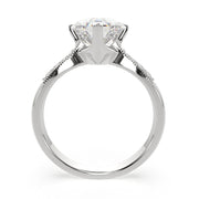 Federica Heart Cut 4 Prong Engagement Ring Setting - Nivetta
